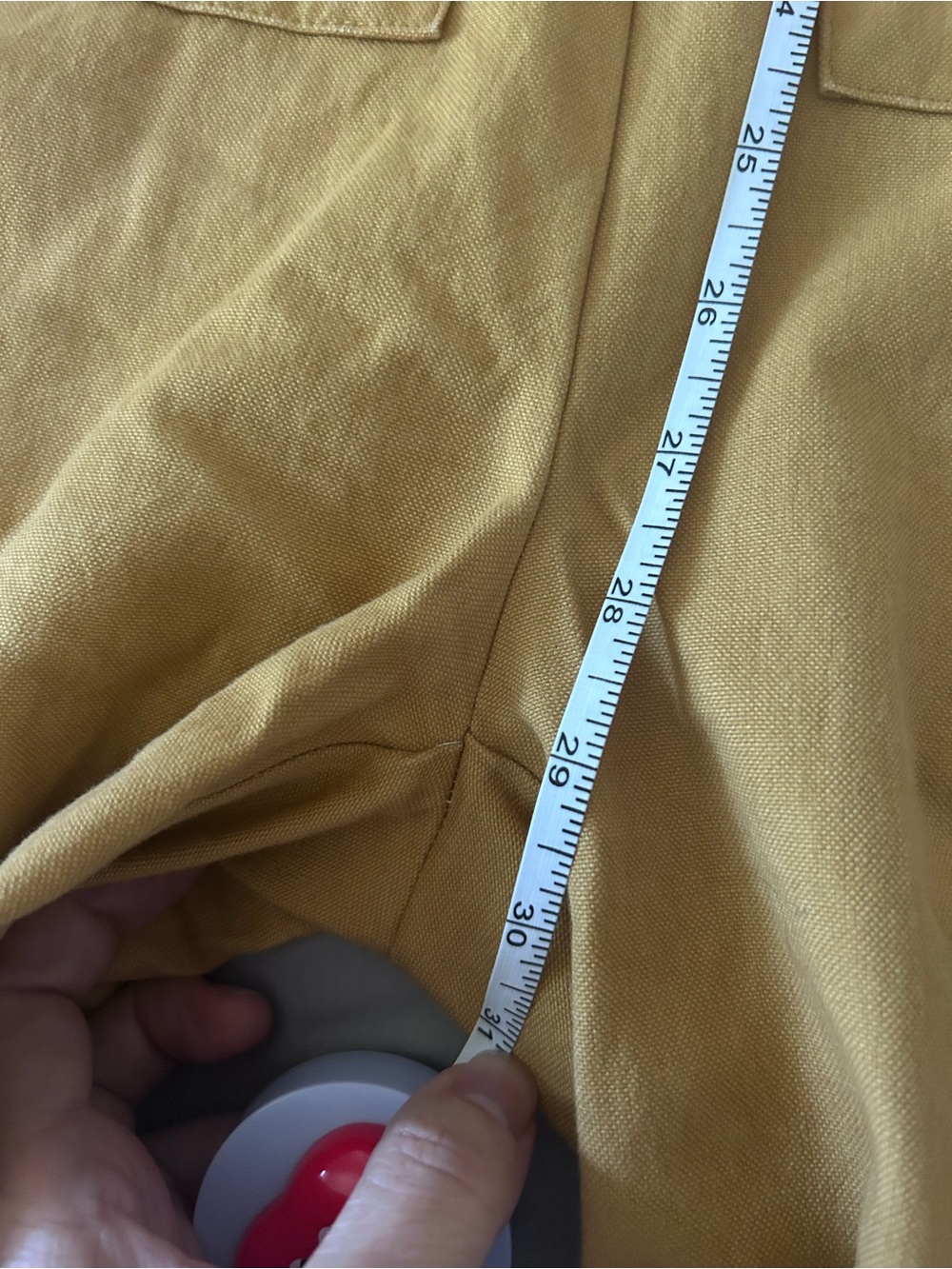 Ilana Kohn Mustard Wide-Leg Sleeveless Jumpsuit - Picture 12 of 12